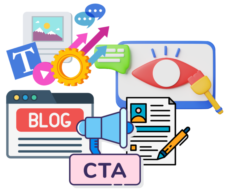 Las partes que forman una página web